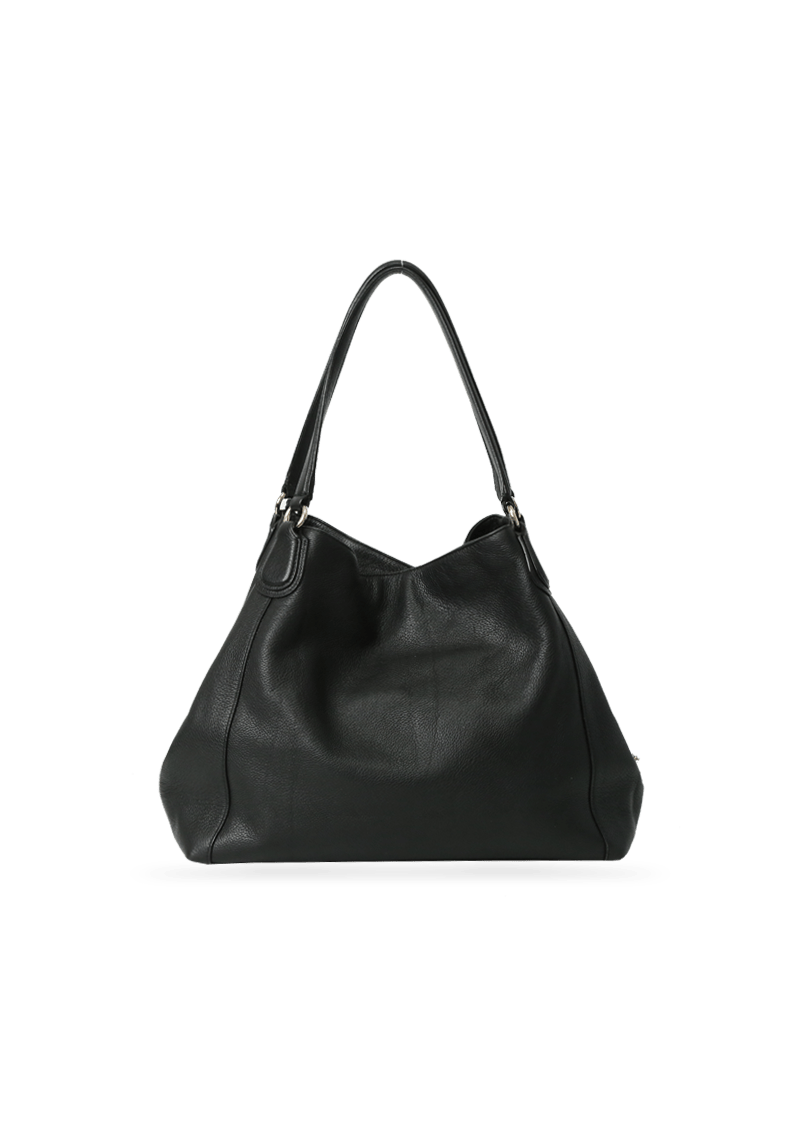 GRAINED LEATHER TOTE