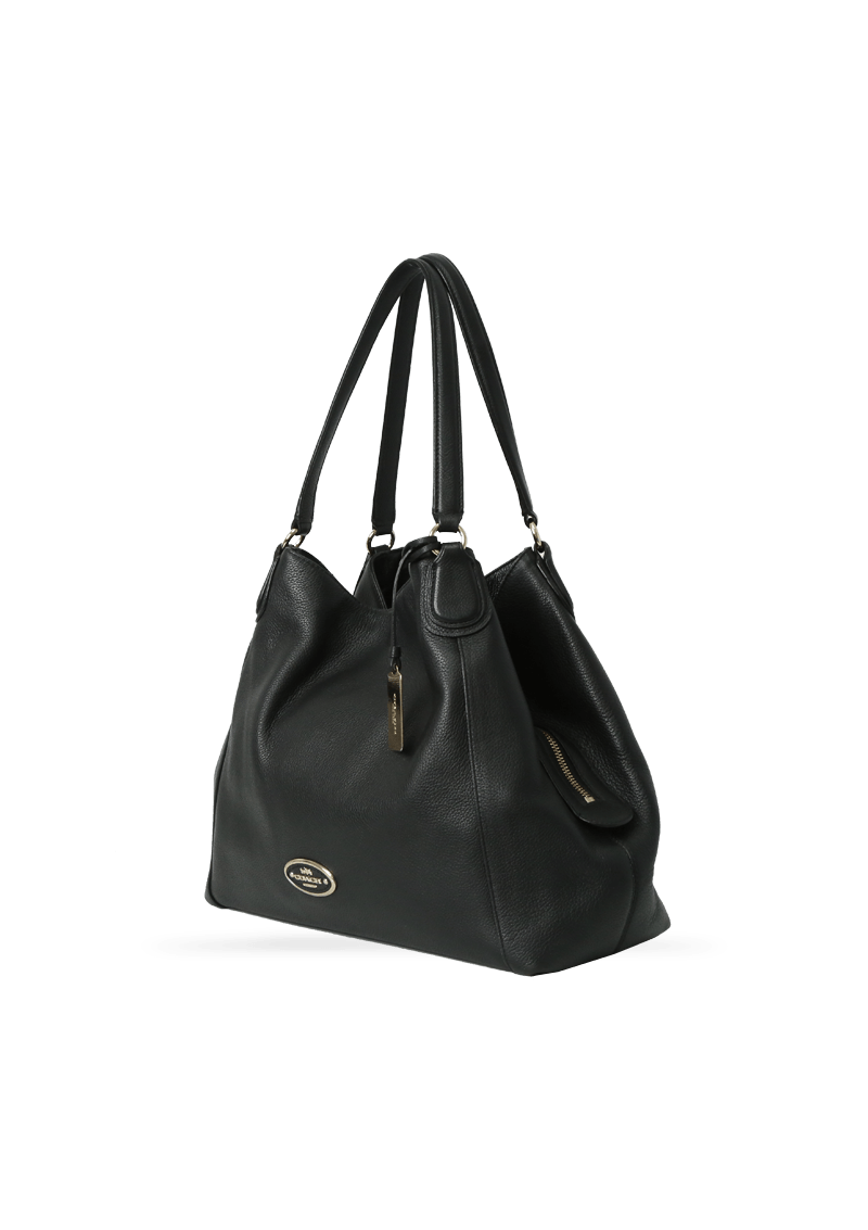 GRAINED LEATHER TOTE