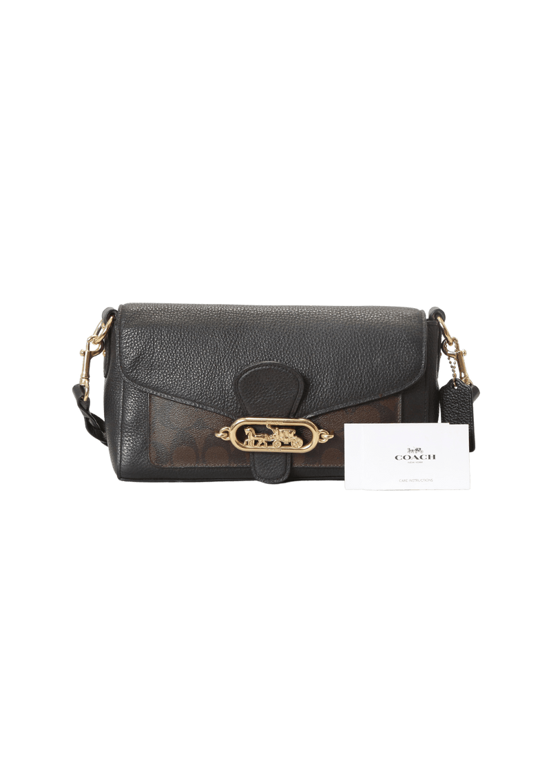 JADE SIGNATURE SHOULDER BAG