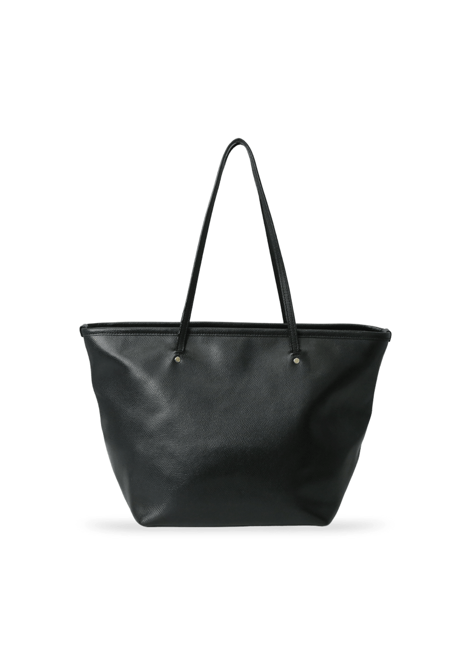 BOLSA COACH LEATHER LUX TOTE PRETA – Gringa