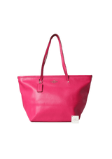 LEATHER LUX TOTE