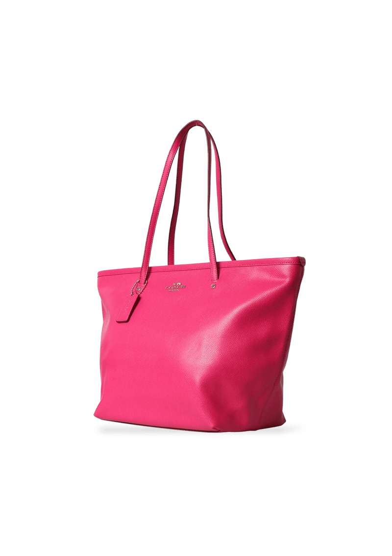 LEATHER LUX TOTE