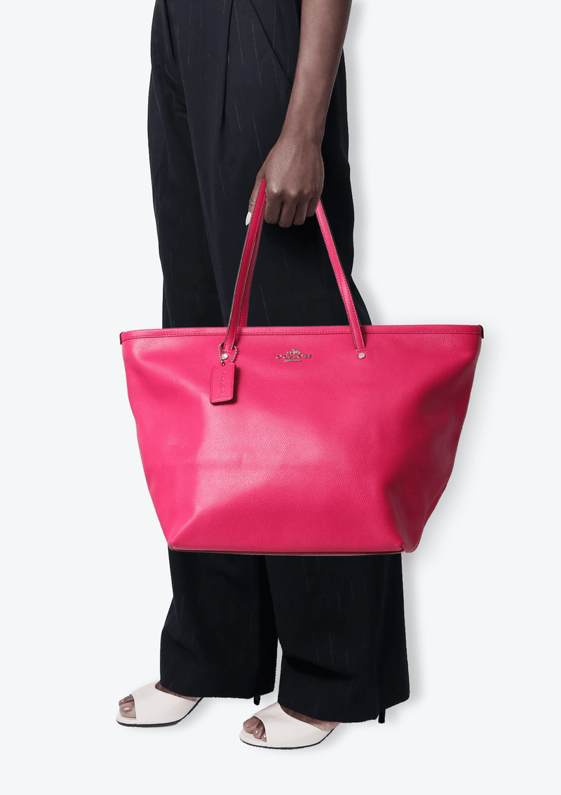 LEATHER LUX TOTE