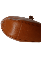 LEATHER SADDLE BAG