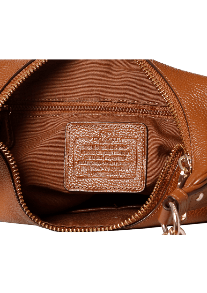 LEATHER SADDLE BAG