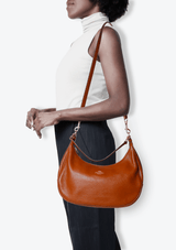 LEATHER SADDLE BAG