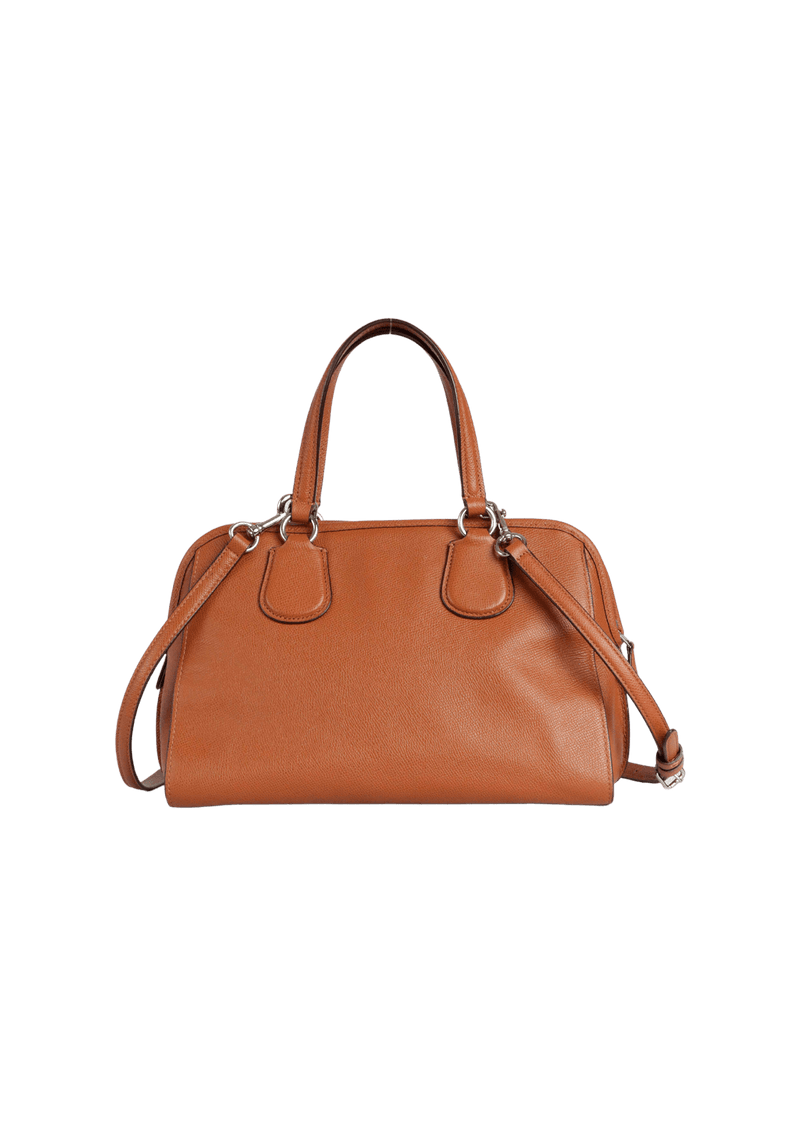 LEATHER SATCHEL BAG