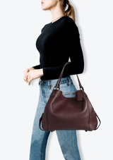 LEATHER SHOULDER BAG