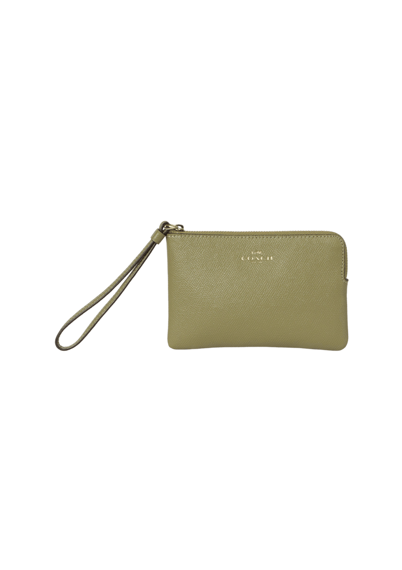 LEATHER WRISTLET