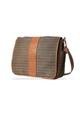 SIGNATURE CANVAS MESSENGER BAG