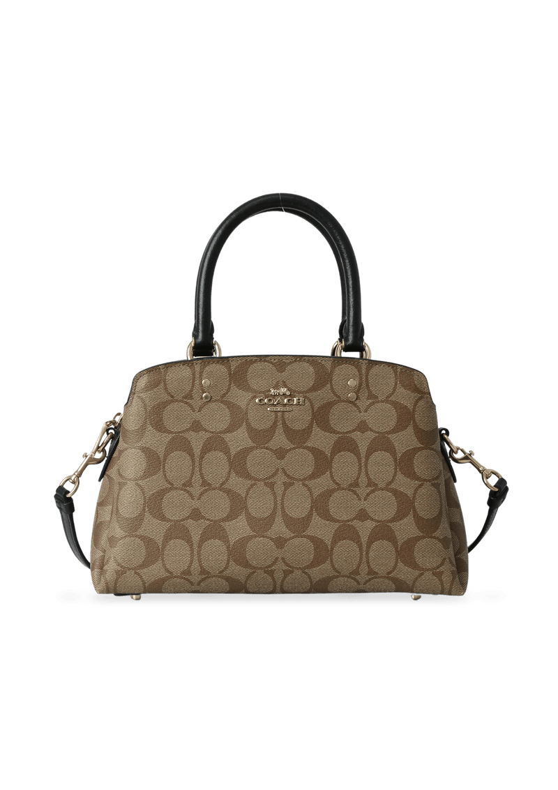 SIGNATURE CANVAS SATCHEL