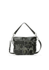 SIGNATURE CANVAS SHOULDER BAG