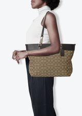 SIGNATURE CHAIN LINK TOTE 