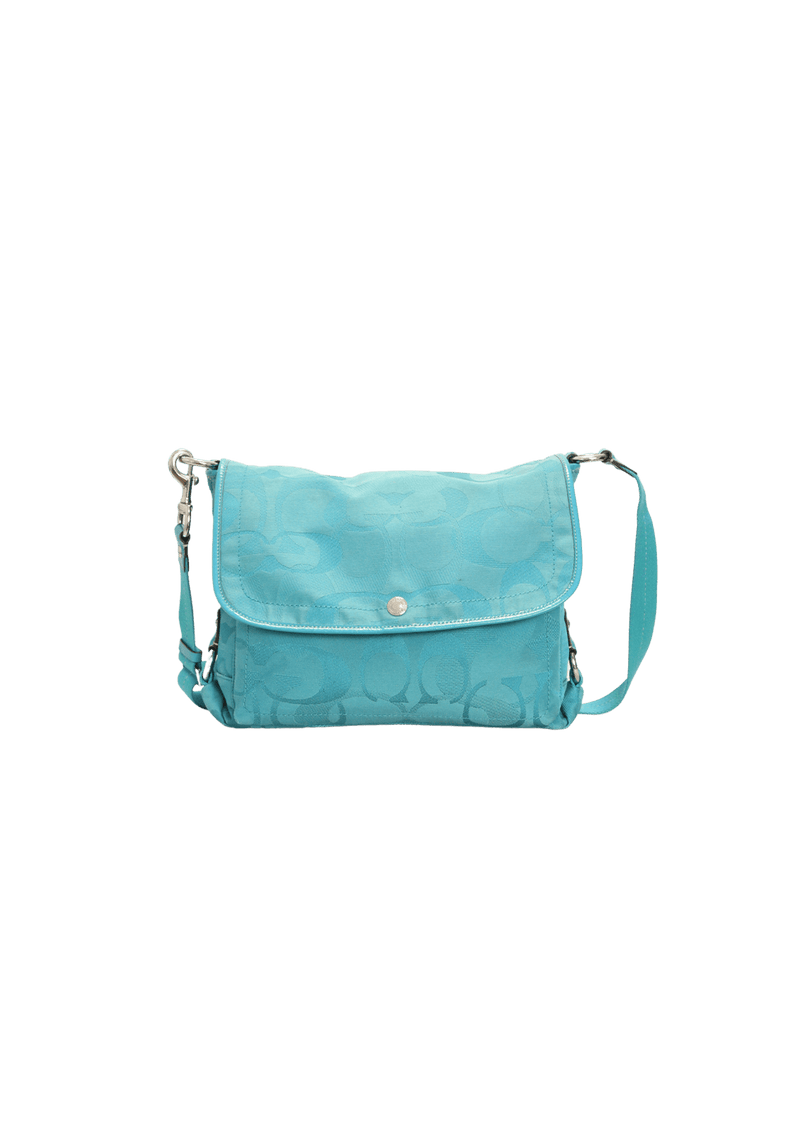 SIGNATURE FLAP BAG