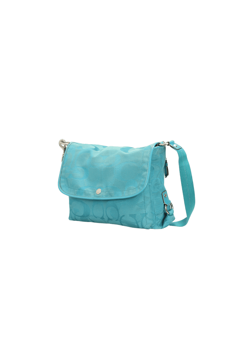 SIGNATURE FLAP BAG