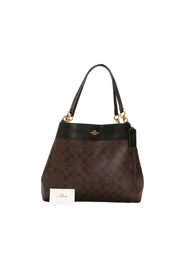 Black coach signature bag Clearance