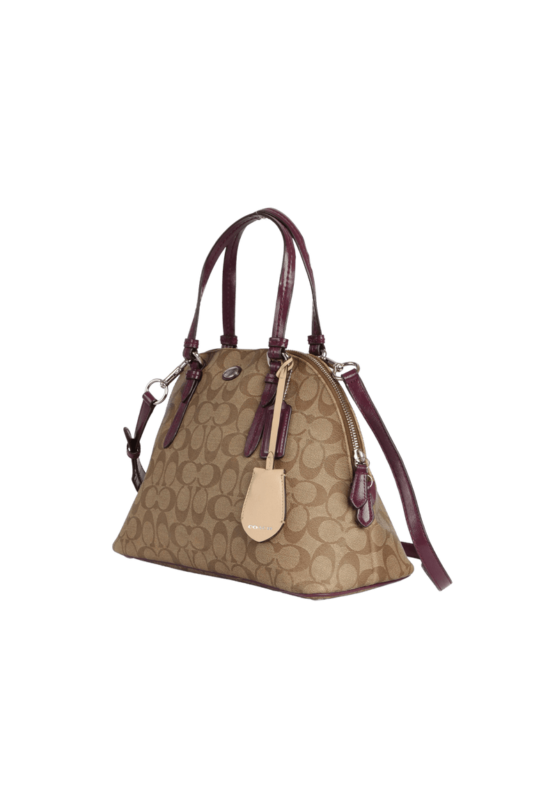 SIGNATURE SATCHEL BAG