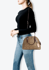 SIGNATURE SATCHEL BAG