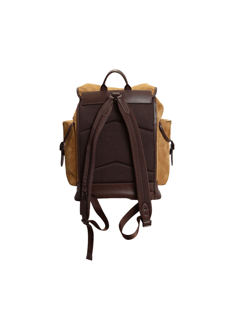 SIGNATURE SUEDE HITCH BACKPACK