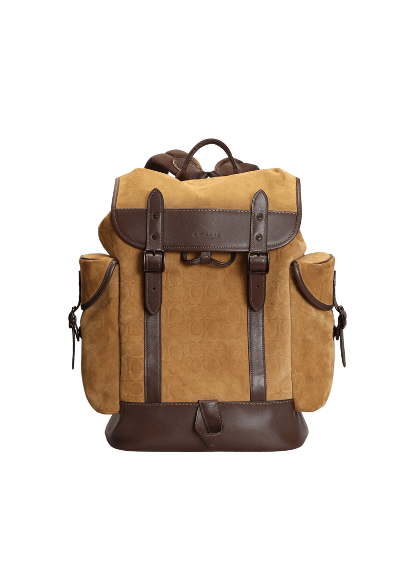 SIGNATURE SUEDE HITCH BACKPACK