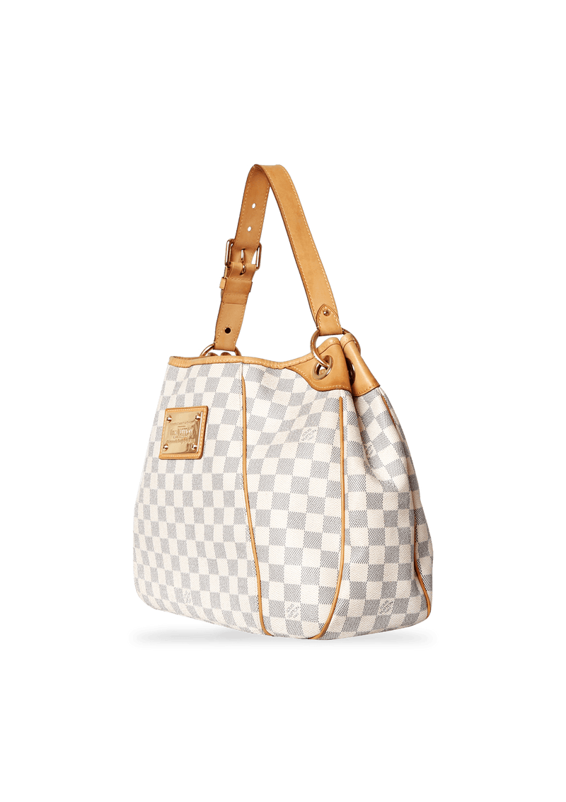 BOLSA DAMIER AZUR GALLIERA LOUIS VUITTON BRANCA ORIGINAL