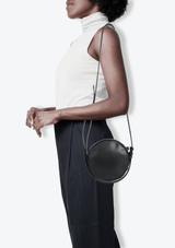 LEATHER CIRCLE BAG