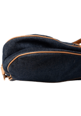 DENIM SADDLE BAG