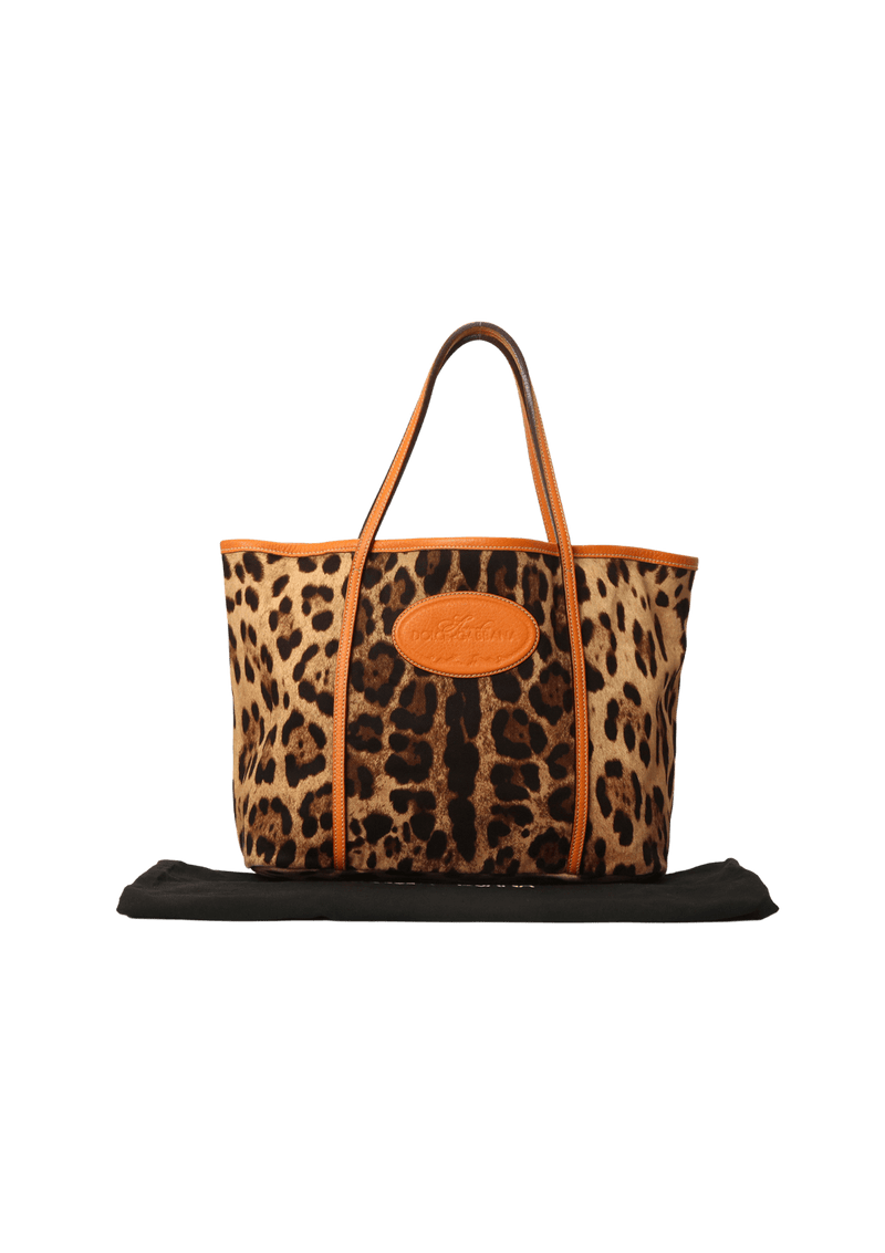 ANIMALIER PRINT TOTE BAG