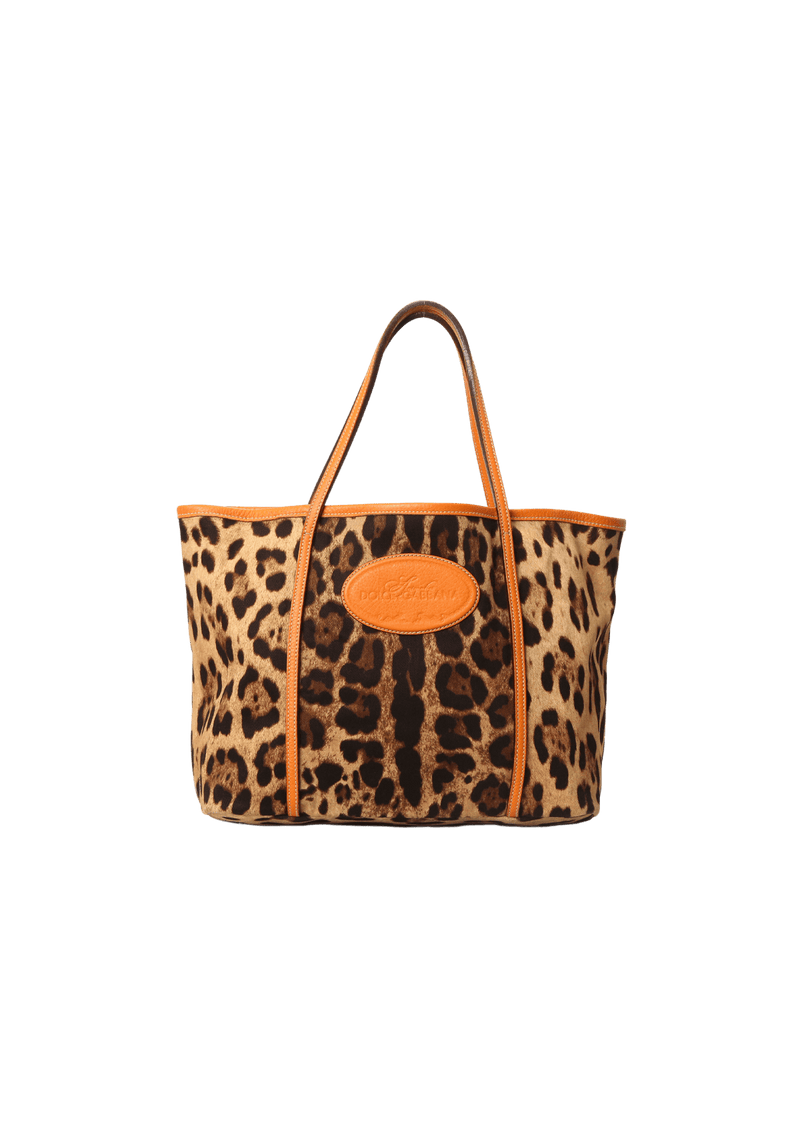 ANIMALIER PRINT TOTE BAG