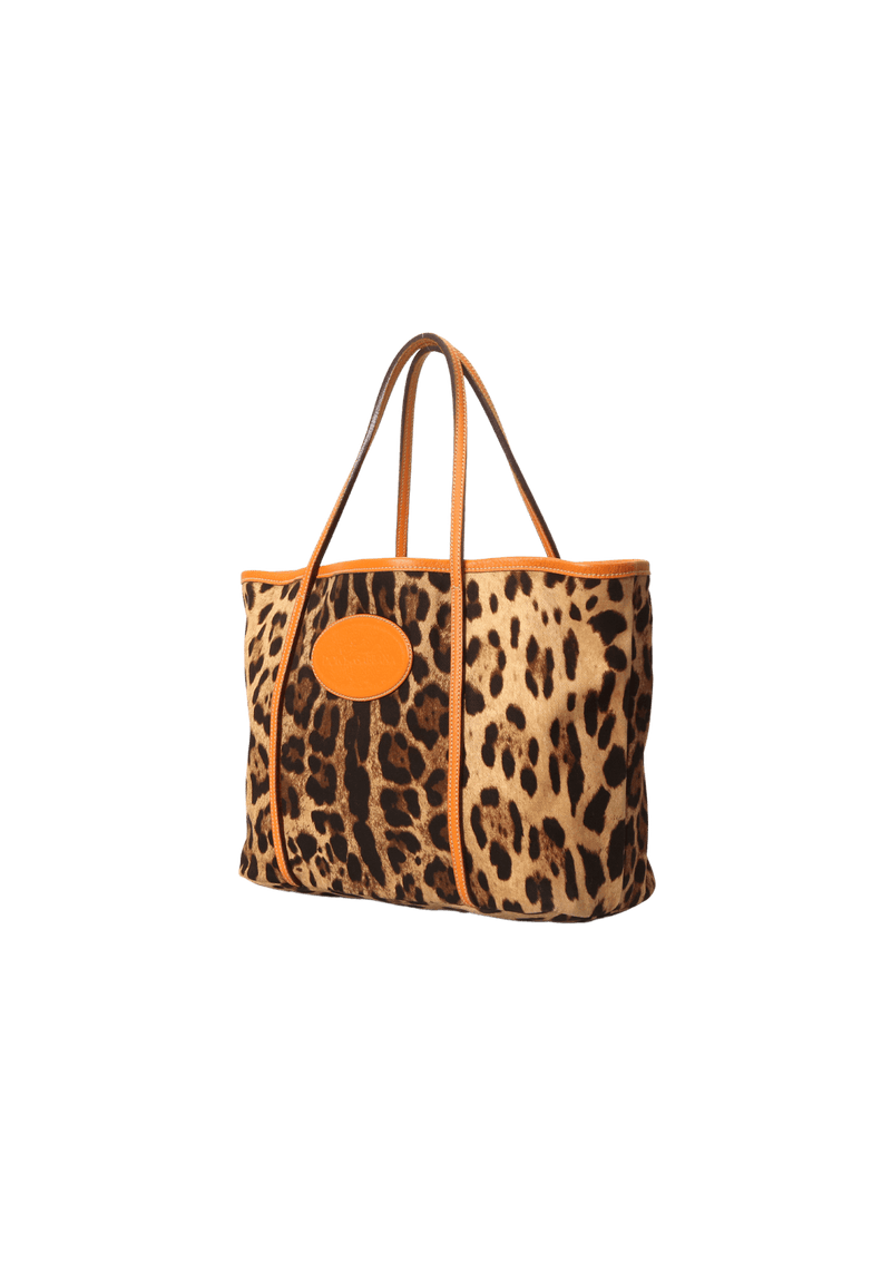 ANIMALIER PRINT TOTE BAG