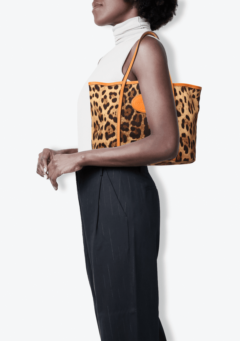 ANIMALIER PRINT TOTE BAG