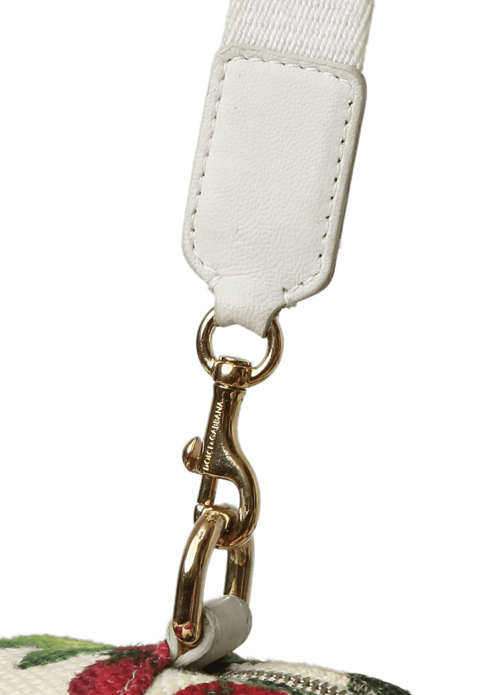 FLORAL CANVAS SATCHEL