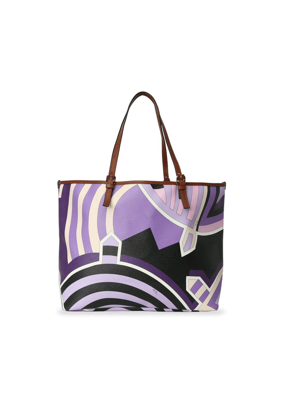 PRINTED TOTE WITH POUCH