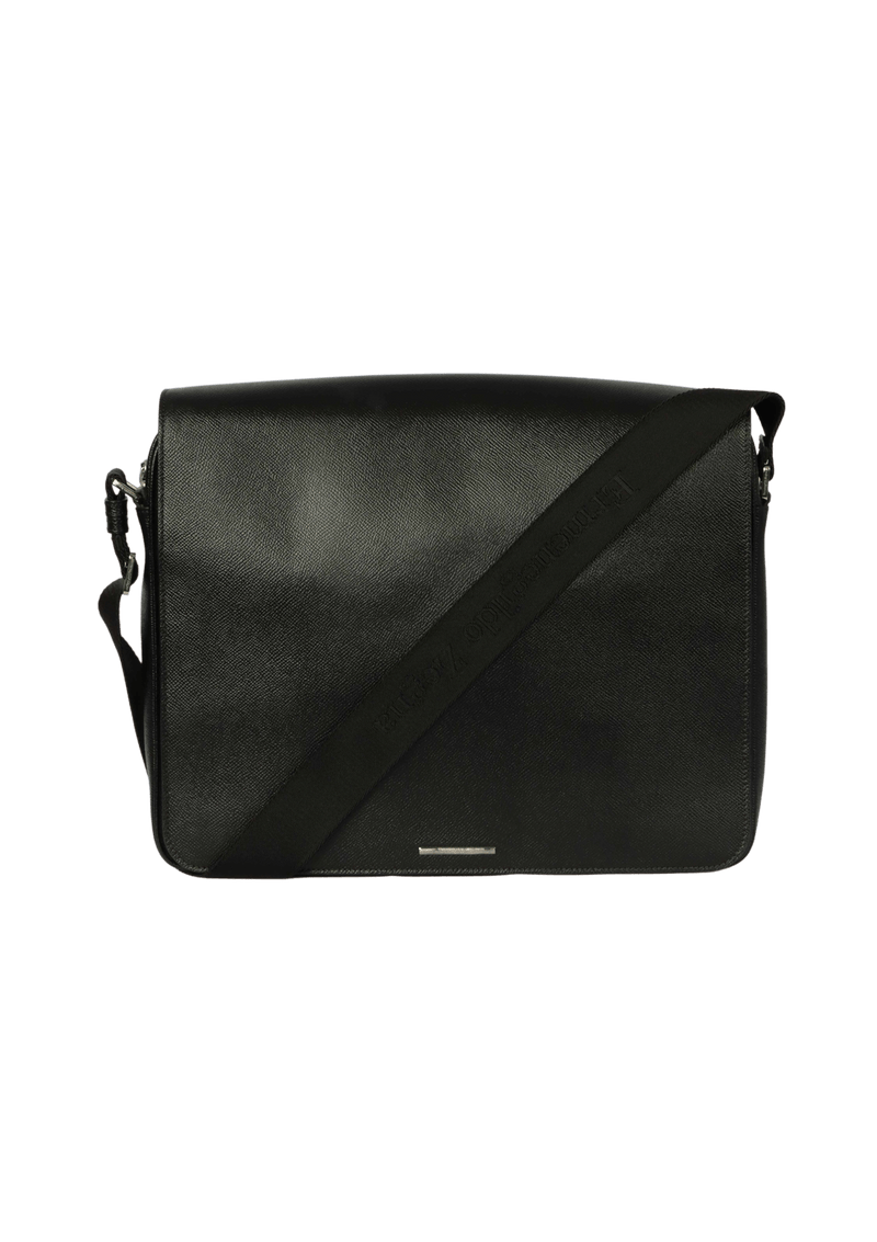 LEATHER MESSENGER BAG