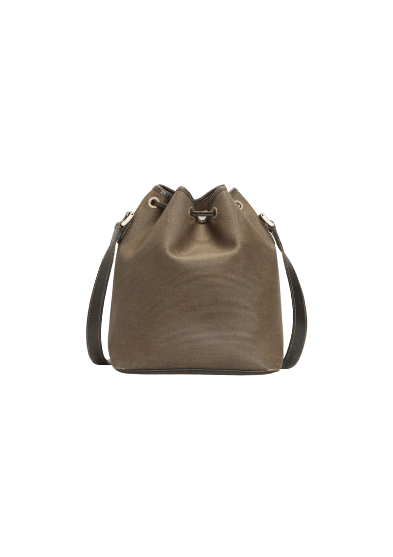 LEATHER BUCKET BAG