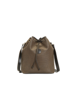 LEATHER BUCKET BAG