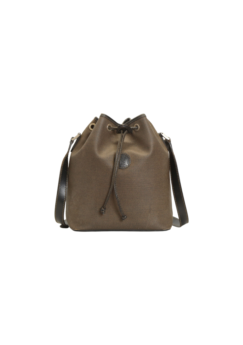 LEATHER BUCKET BAG