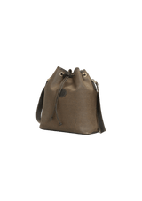 LEATHER BUCKET BAG