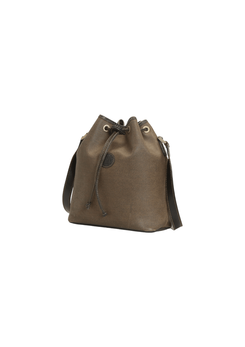 LEATHER BUCKET BAG