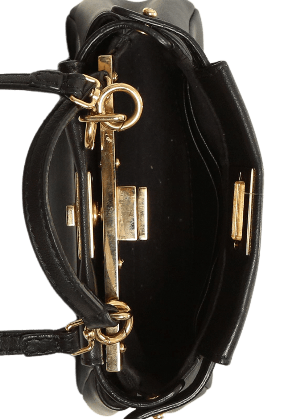 BOLSA FENDI MICRO PEEKABOO BAG PRETO ORIGINAL – Gringa