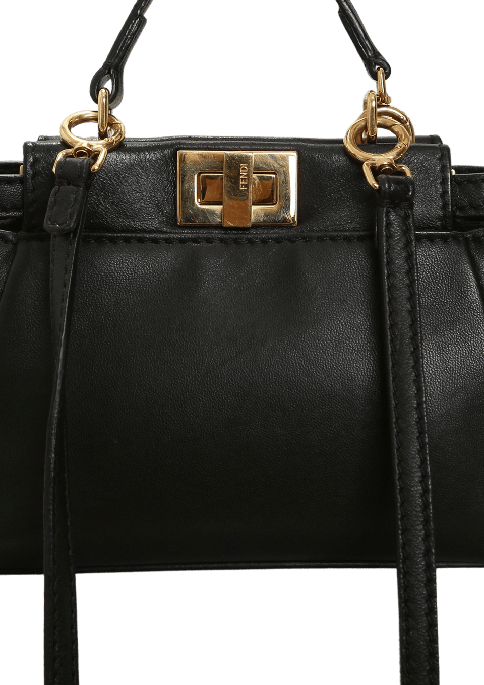 BOLSA FENDI MICRO PEEKABOO BAG PRETO ORIGINAL – Gringa