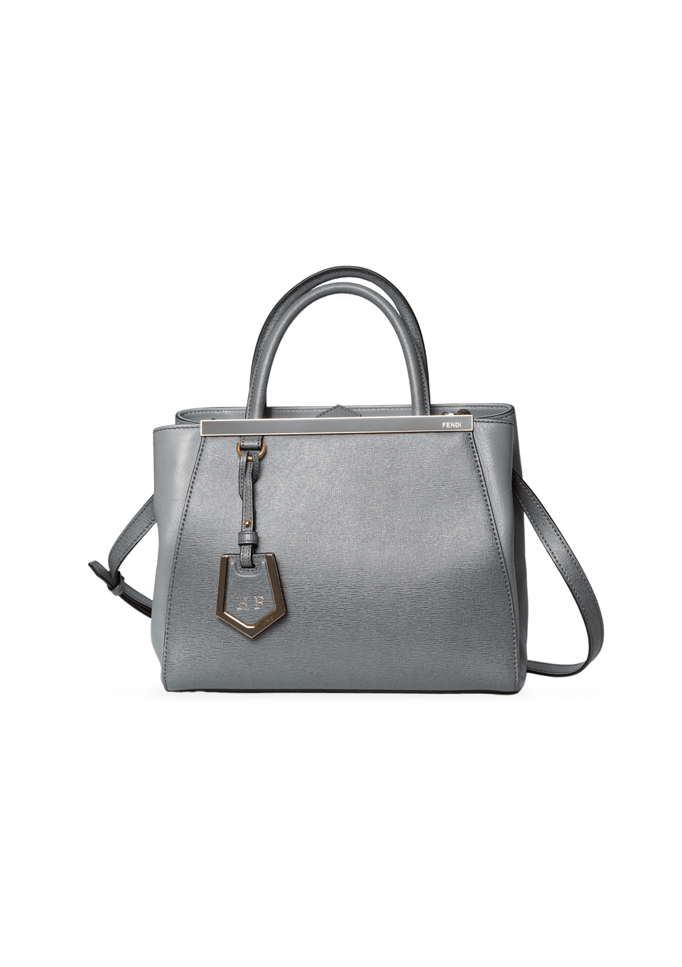 BOLSA FENDI MINI 2JOURS TOTE CINZA – Gringa BOLSA FENDI MINI 2JOURS TOTE CINZA – Gringa