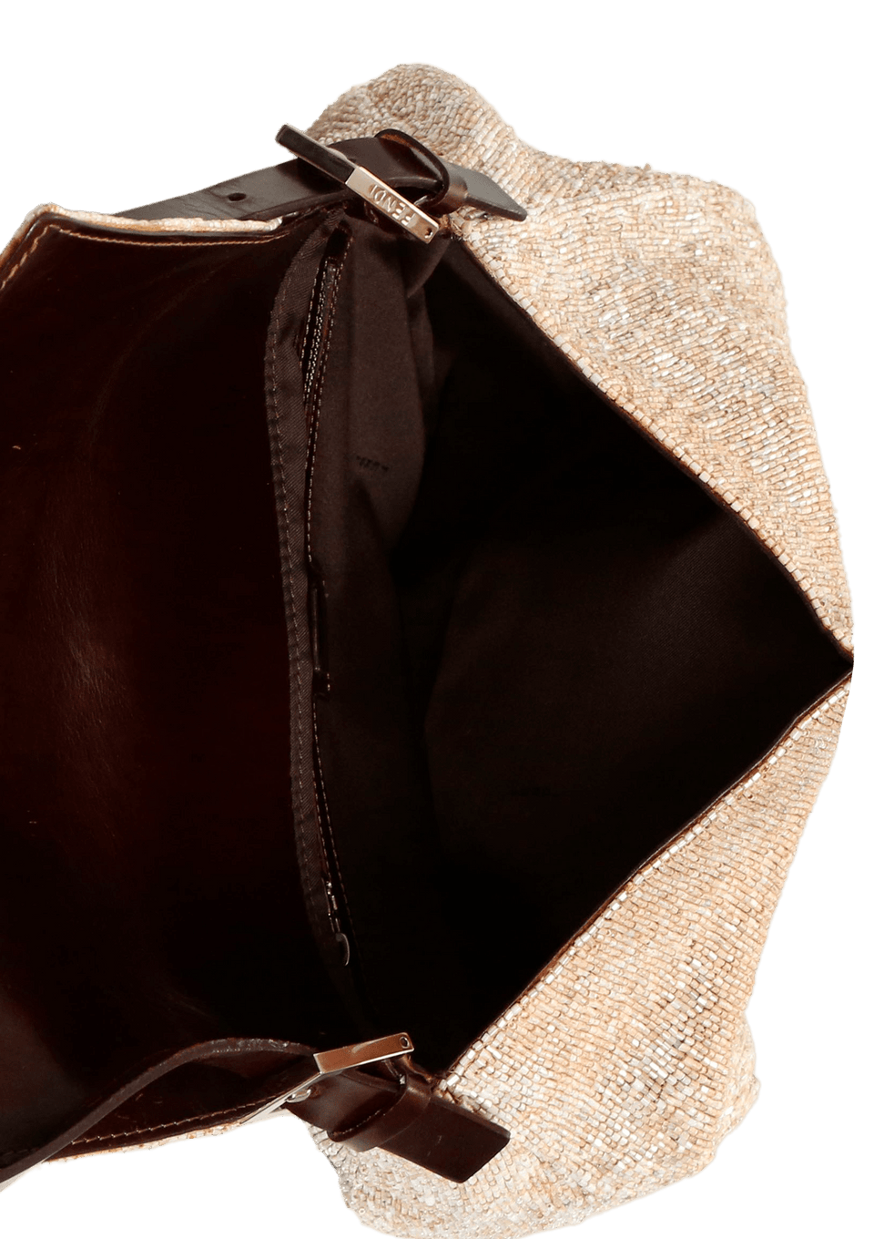 BOLSA FENDI SEQUIN MAMA FOREVER PRATA ORIGINAL – Gringa
