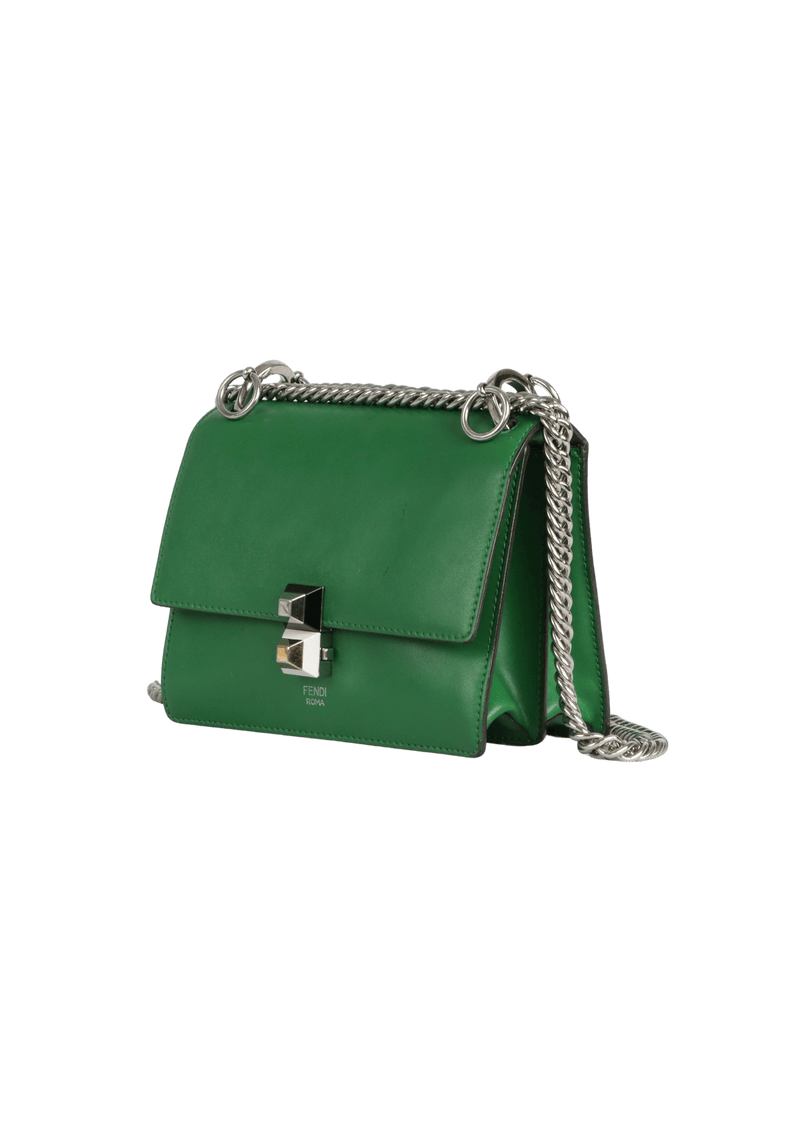 BOLSA FENDI SMALL KAN I BAG VERDE ORIGINAL Gringa