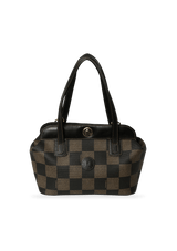 VINTAGE SQUARE CANVAS HANDLE BAG
