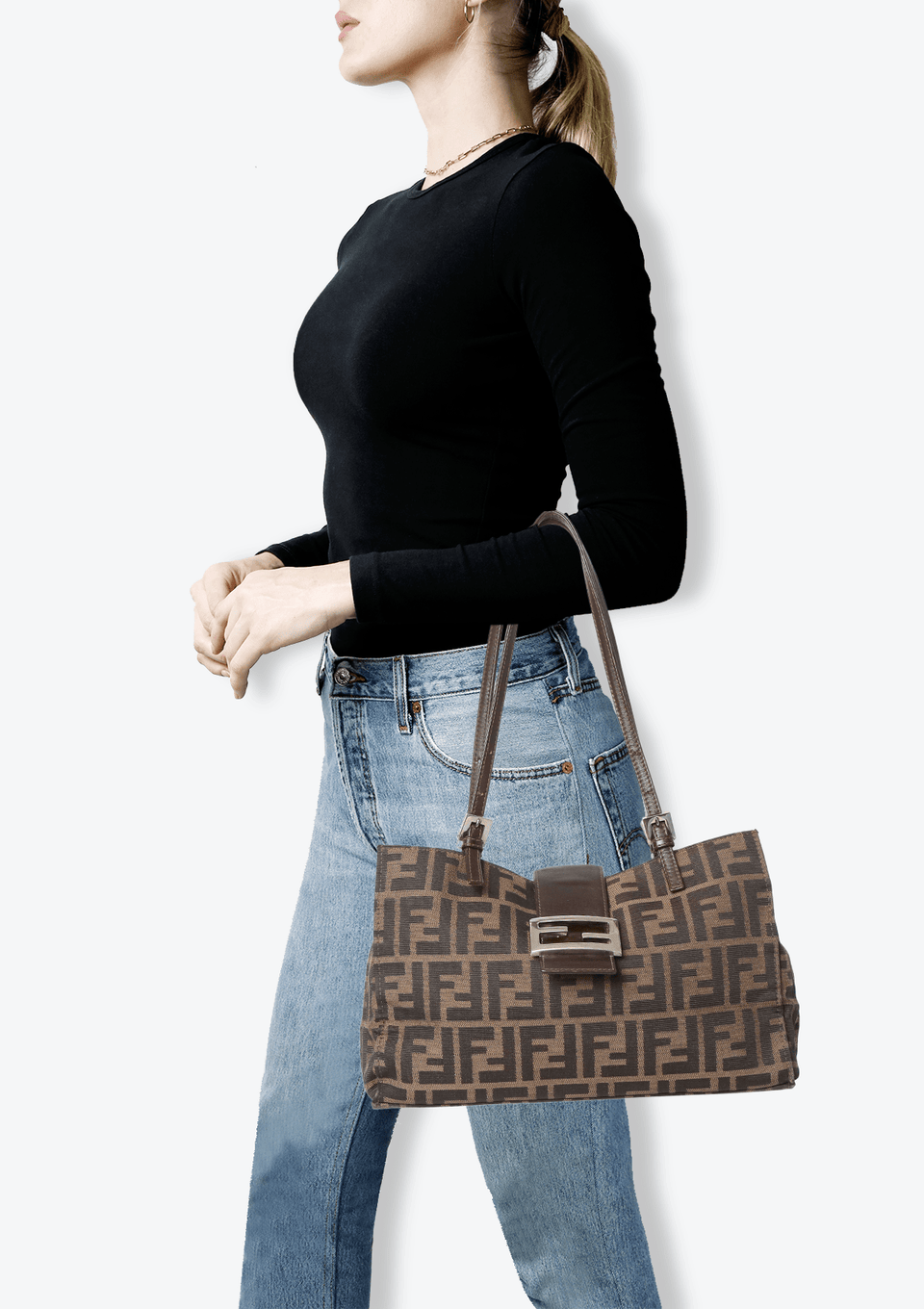 VINTAGE ZUCCA CANVAS BAG