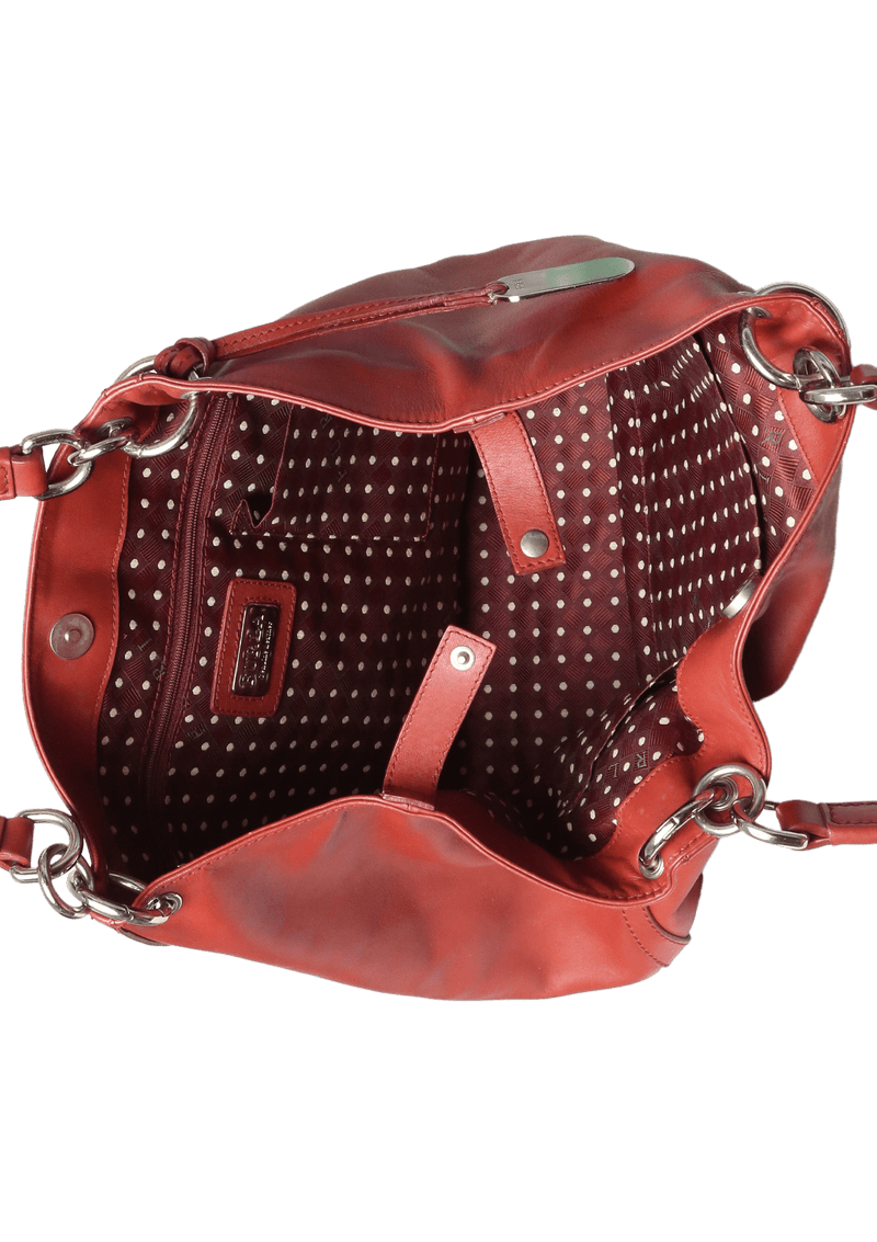 LEATHER HOBO BAG