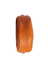 LEATHER ROUND MANDARINO BAG