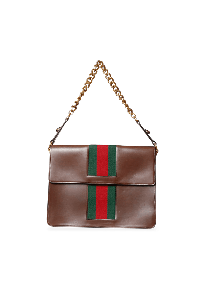 GG MARMONT WEB CALFSKIN BAG