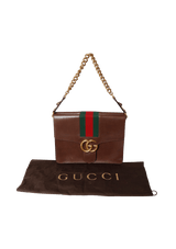 GG MARMONT WEB CALFSKIN BAG